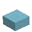 Light Cyan Cloth - Half Slab