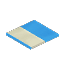 Modern Blue Cloth Roof - Horizontal