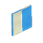 Modern Blue Cloth Roof - Vertical