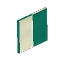 Modern Dark Green Cloth Roof - Vertical