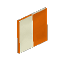 Modern Orange Cloth Roof - Vertical