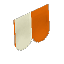 Modern Orange Cloth Roof - Flap