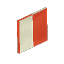 Modern Red Cloth Roof - Vertical