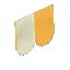 Modern Yellow Cloth Roof - Flap