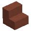Dark Brown Clay - Smooth Stairs