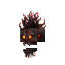 Incandescent Skeleton Head