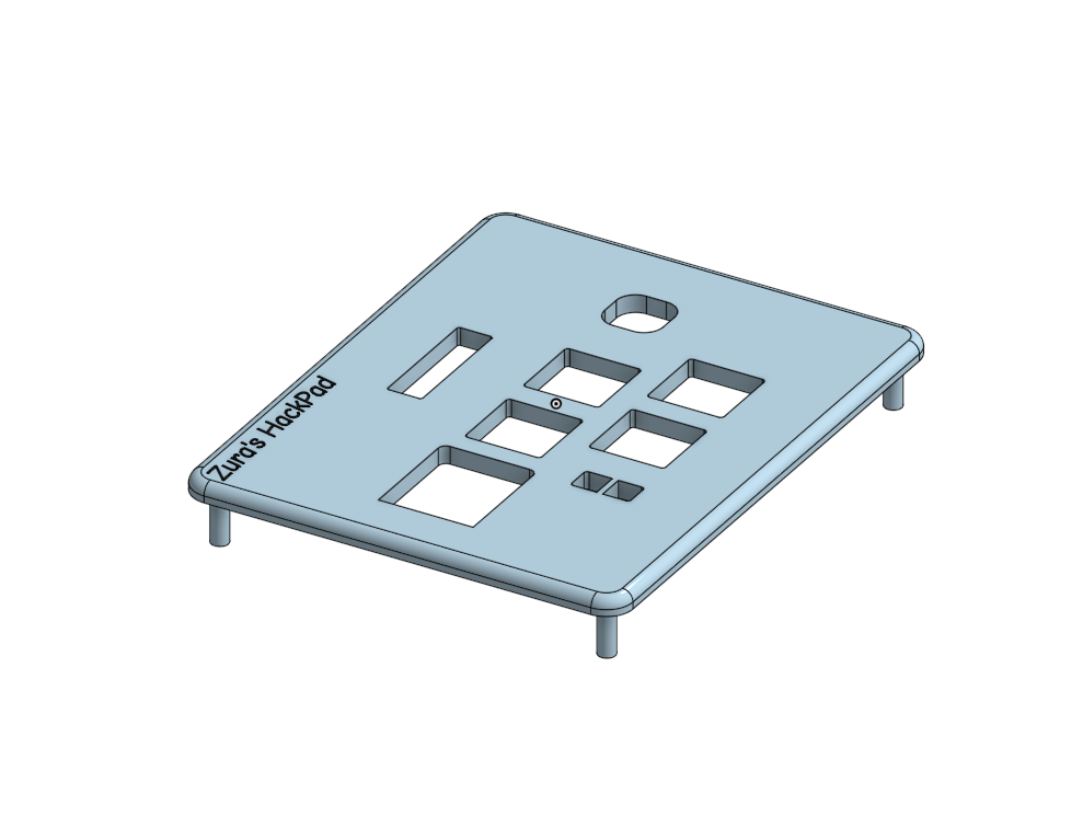 Zuras hackpad, from the project README