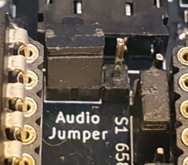 Audio jumper