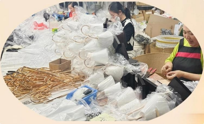 Professional assembly workshop for wax warmers, aroma diffusers, and home fragrance products