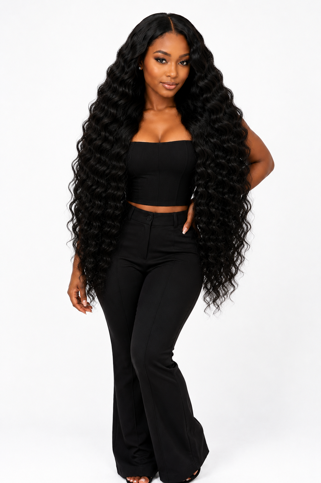 Indian Raw Curly model