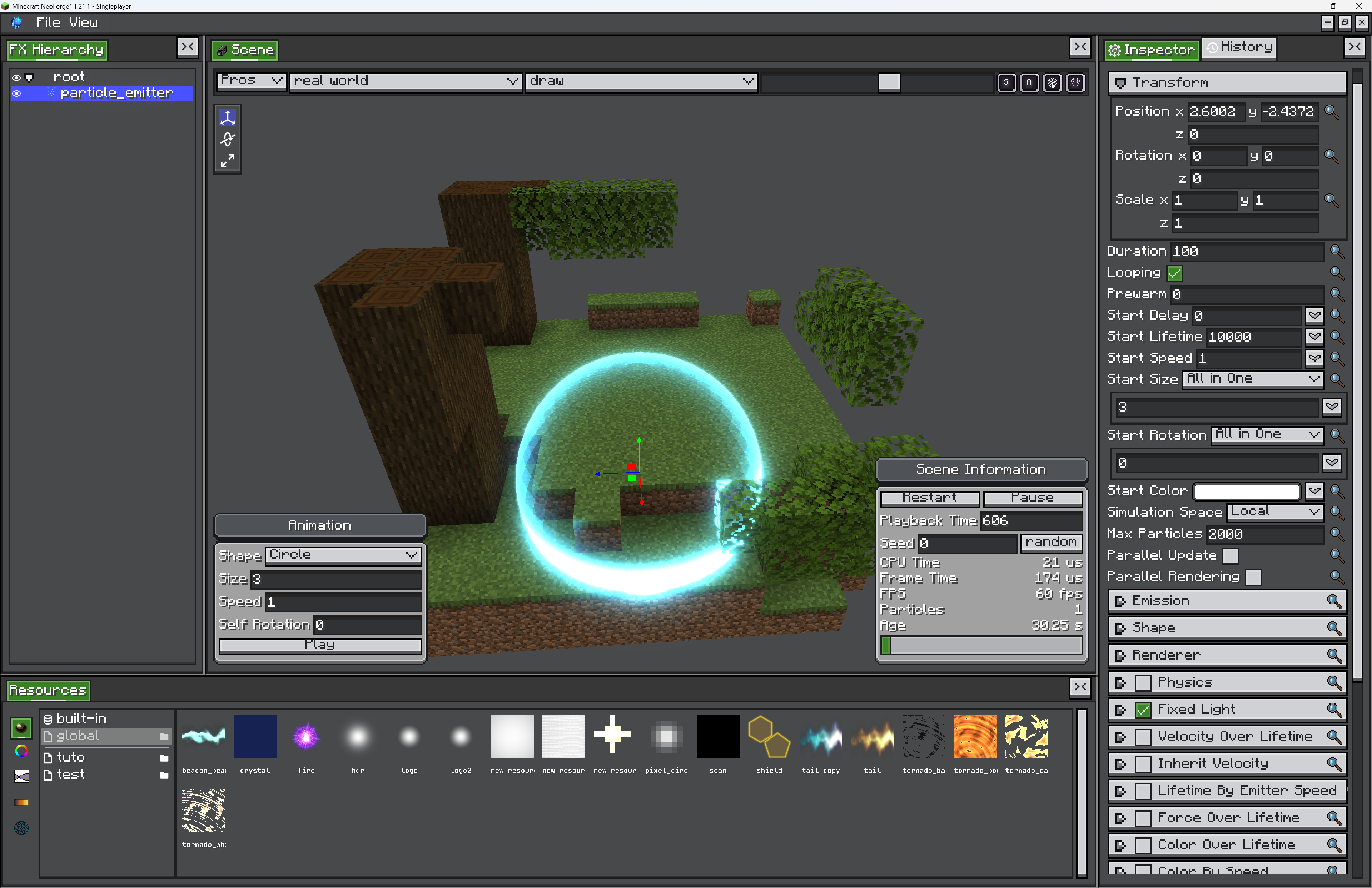 Photon in-game FX editor