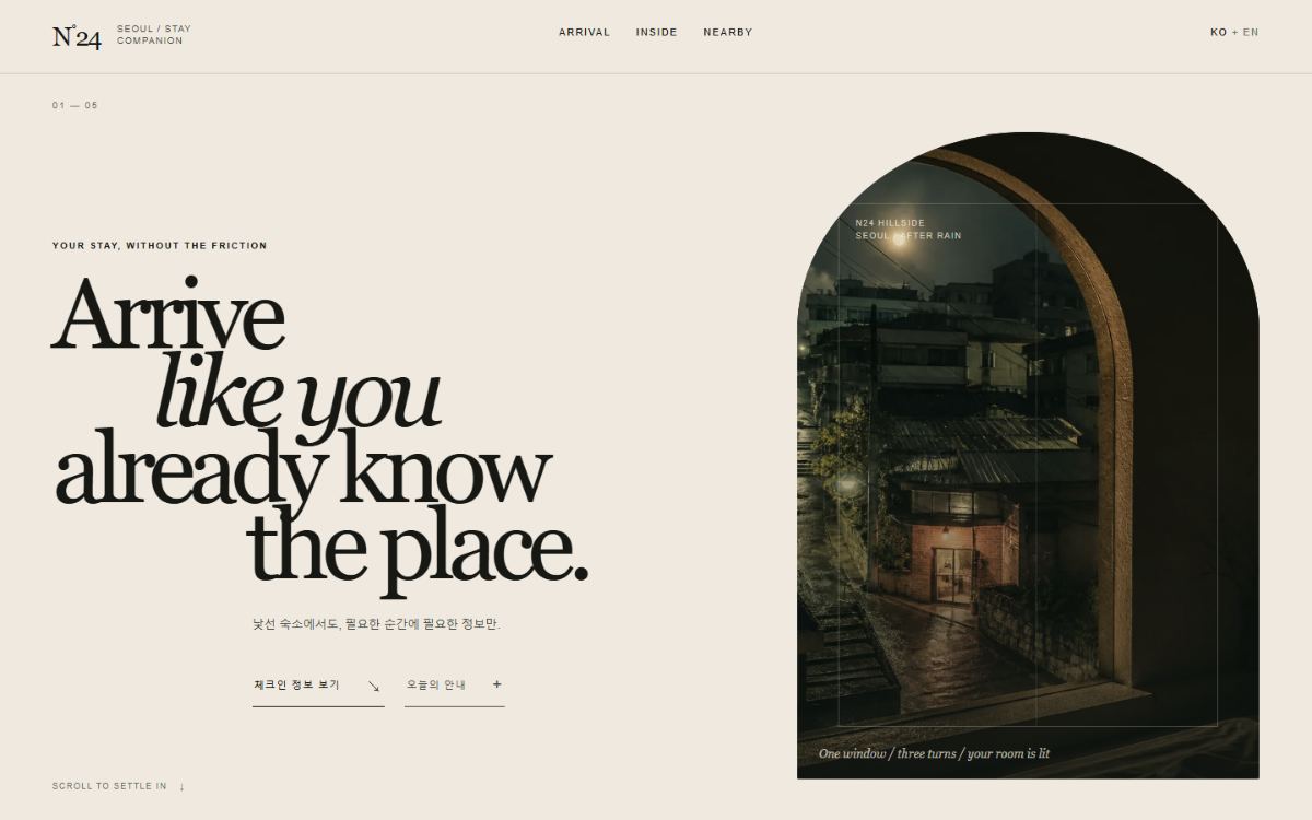 Nocturne Concierge editorial hospitality experiment