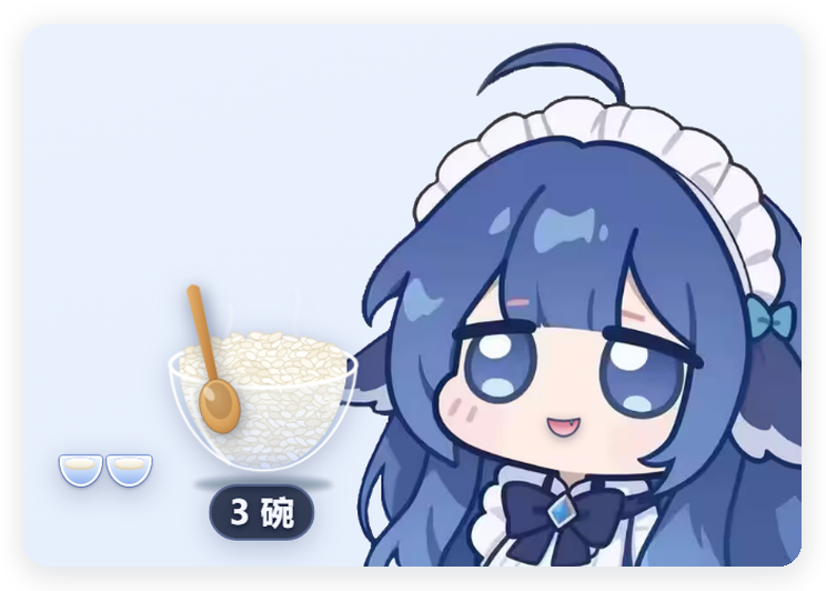 吃饭动作特写