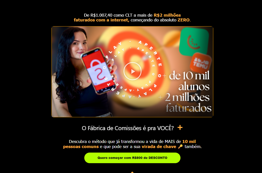 Fábrica de Comissões