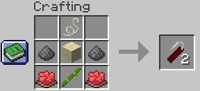 Dynamite crafting recipe