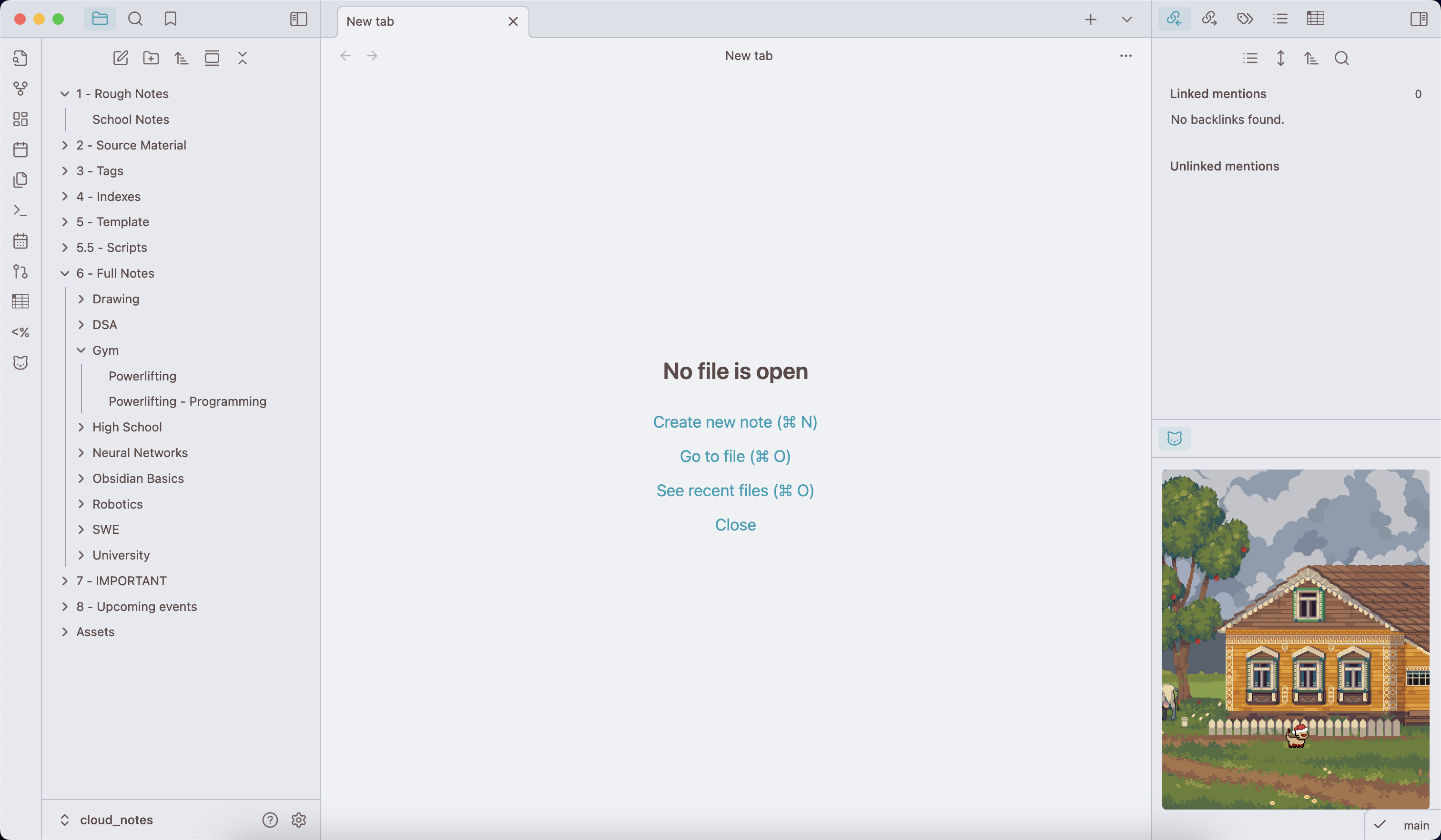 A third possible layout for the plugin.