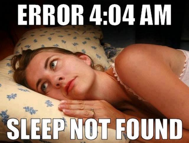 Error 404 AM, sleep not found