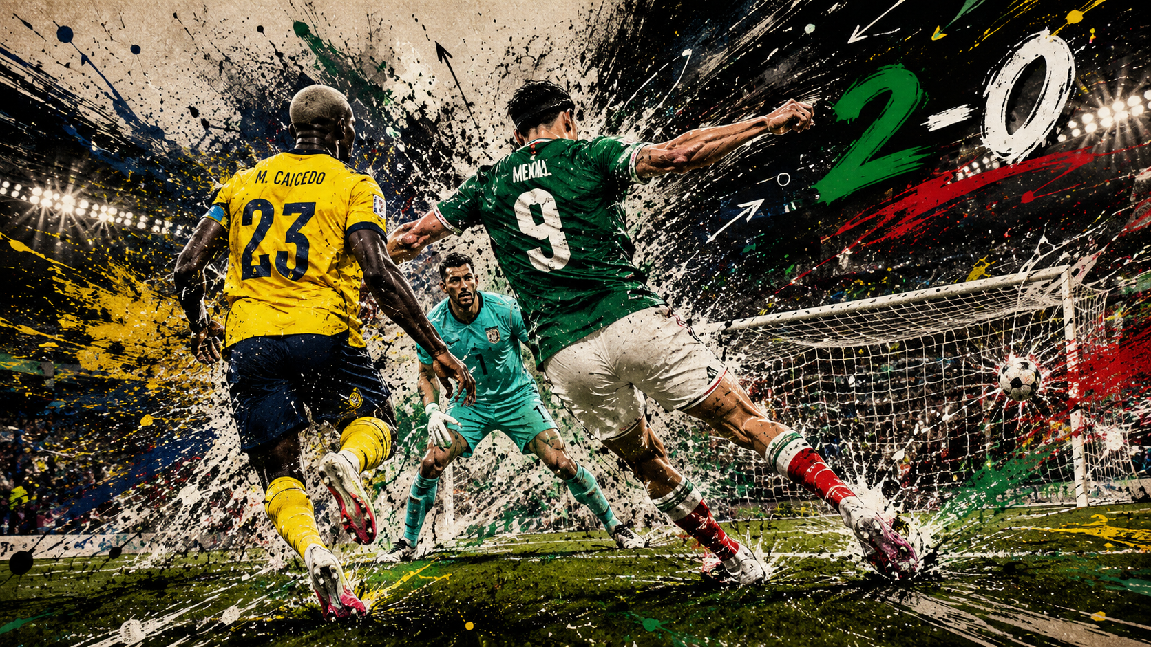 Mexico scores 2-0 vs Ecuador World Cup 2026 — Quinto Partido curse broken