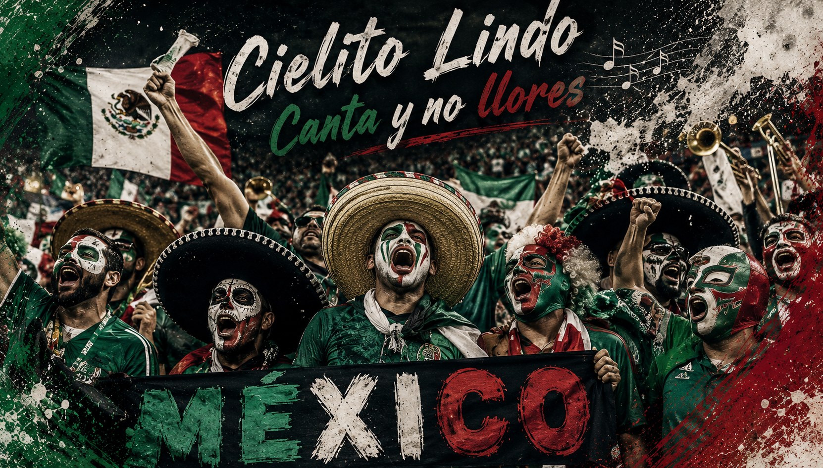 Mexico fans with Cielito Lindo spirit, unconditional support, and hope for breaking the Quinto Partido curse at 2026 World Cup