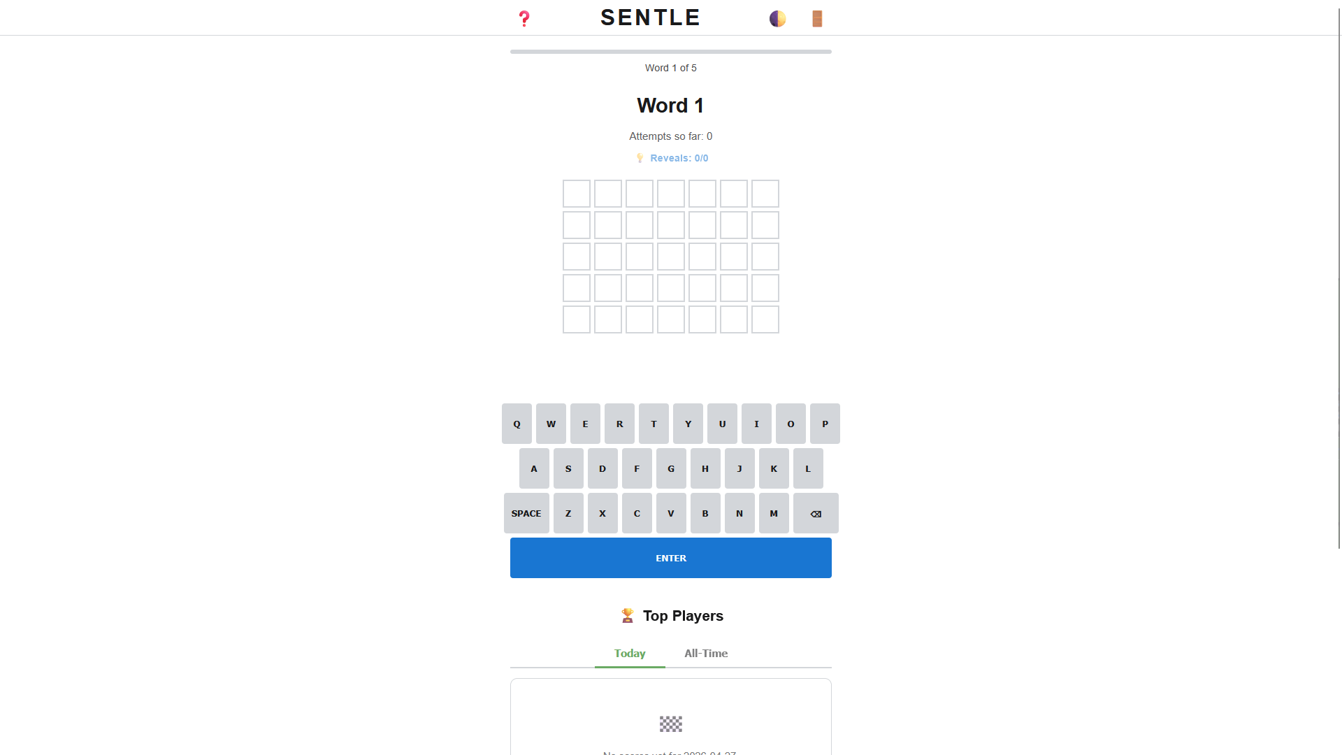 Project preview for SENTLE