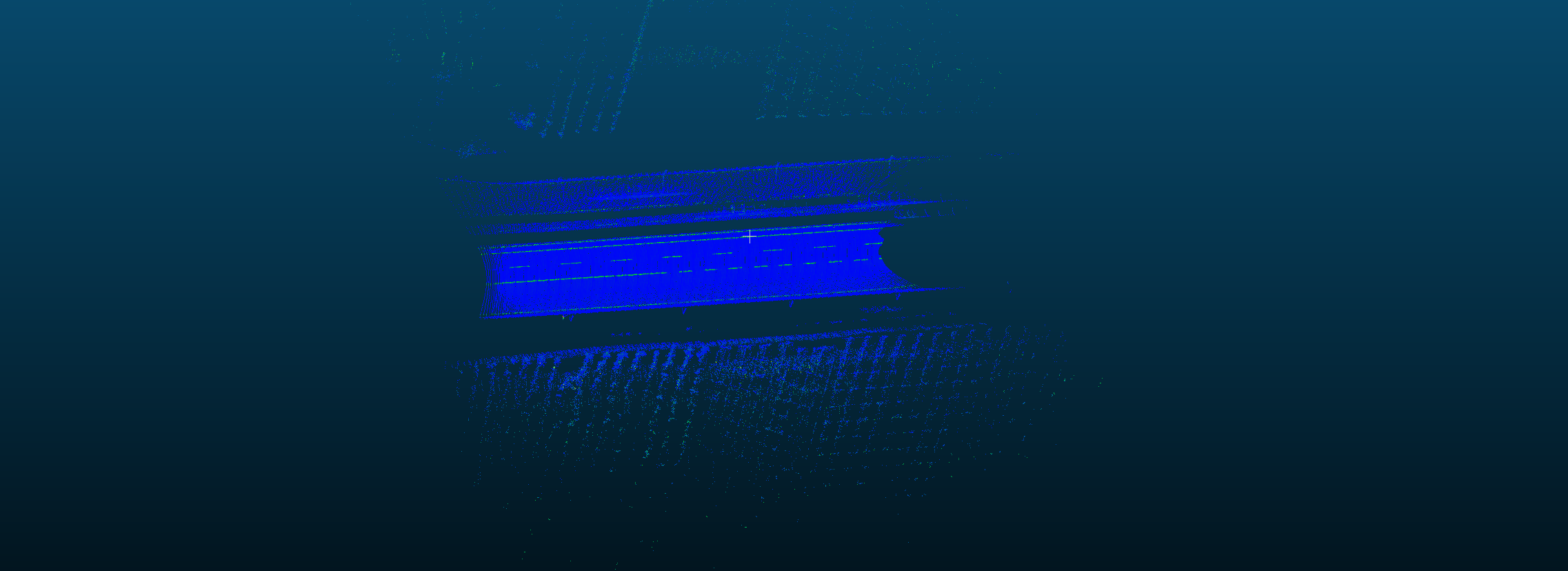 Intensity LIDAR Pointcloud Visualization