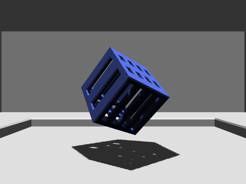 Shadow mapping example