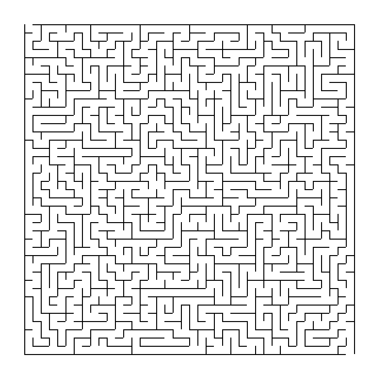 A sample maze