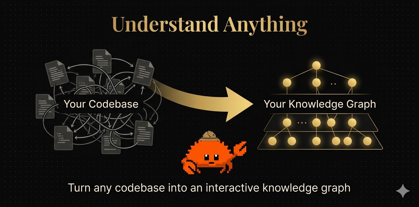 Understand Anything — Turn any codebase into an interactive knowledge graph