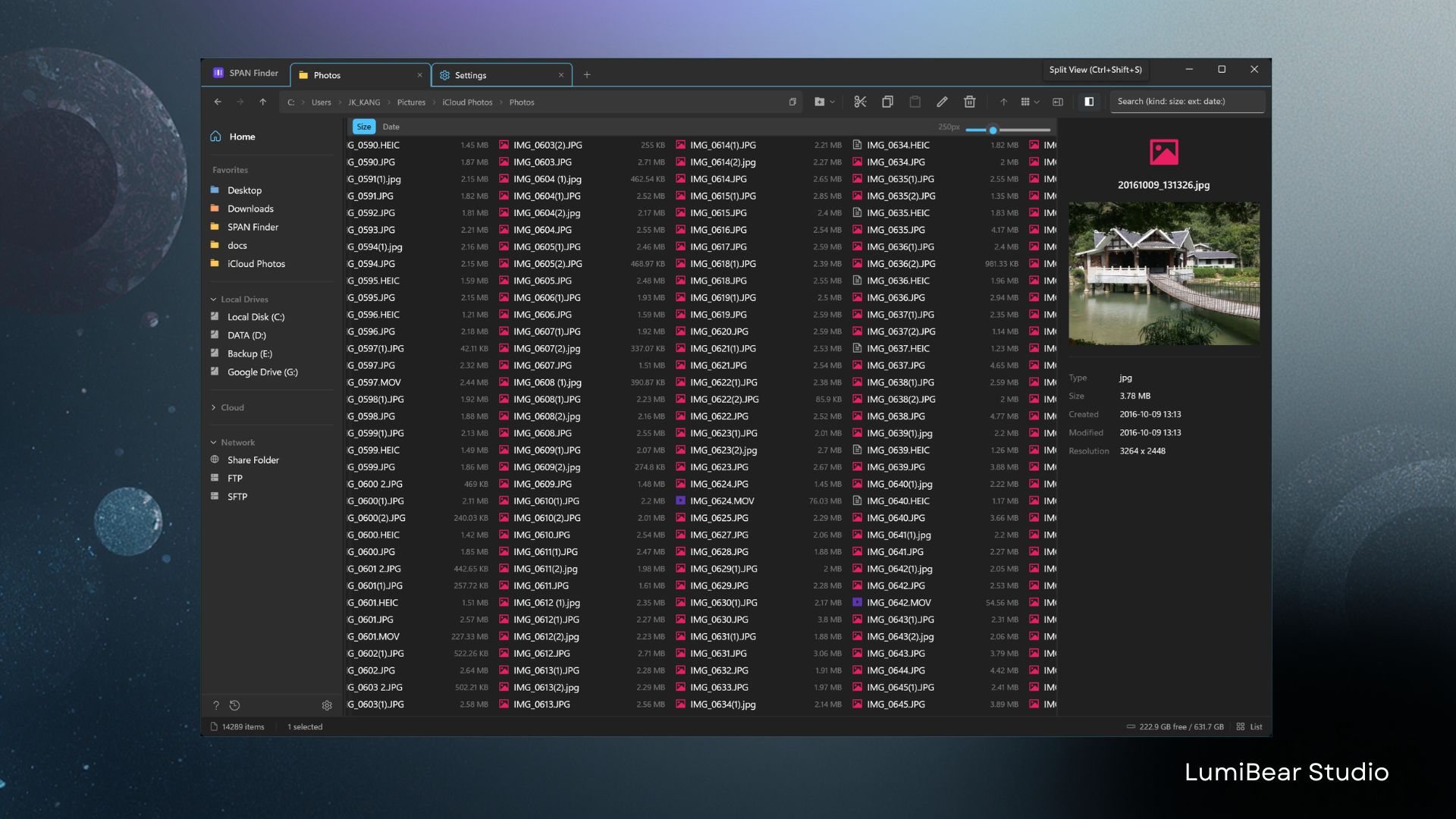 Split View with 14K+ Items