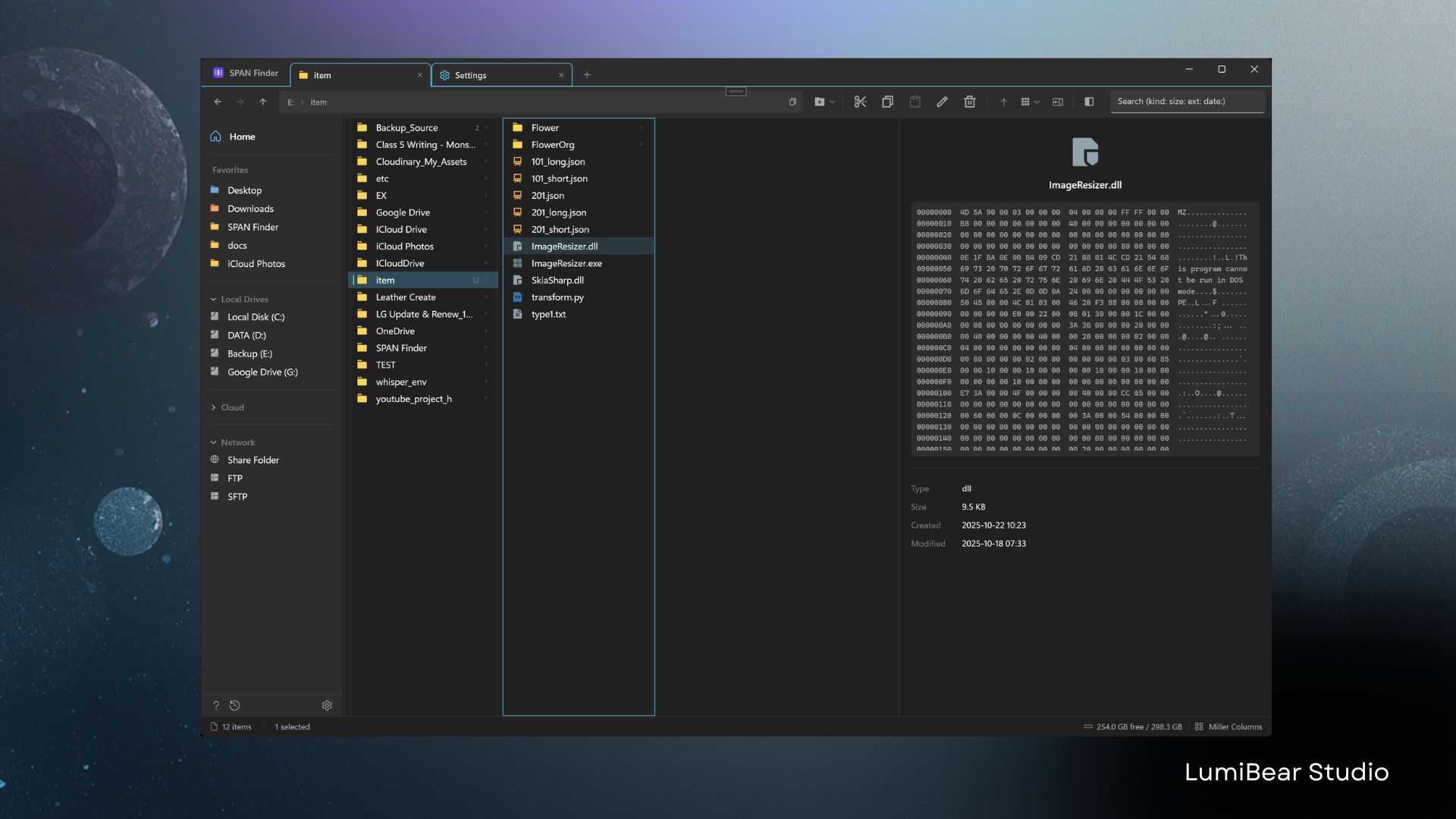 Hex Binary Viewer