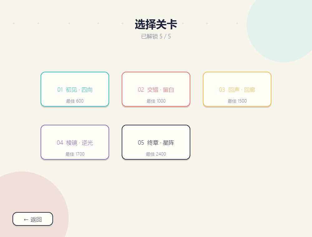 关卡选择