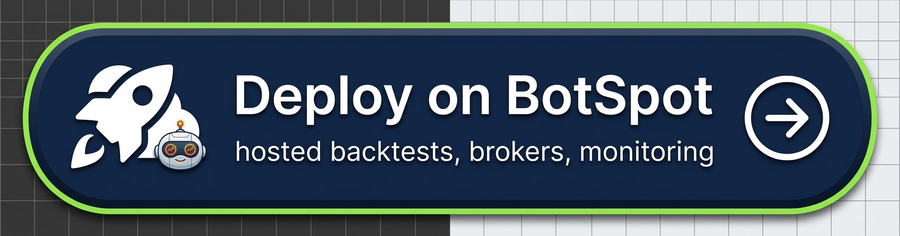 Try deploying a sample Lumibot strategy on BotSpot