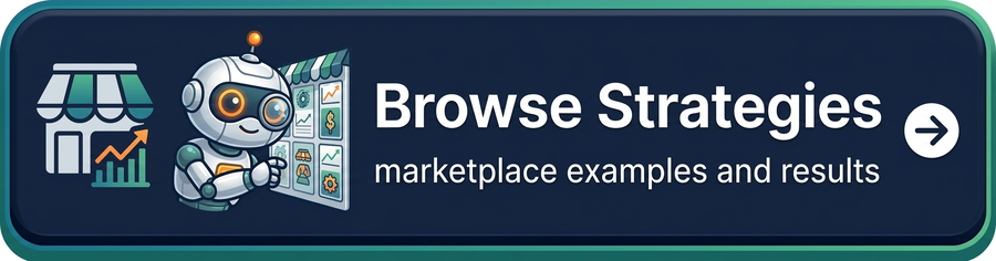 Browse BotSpot marketplace strategies