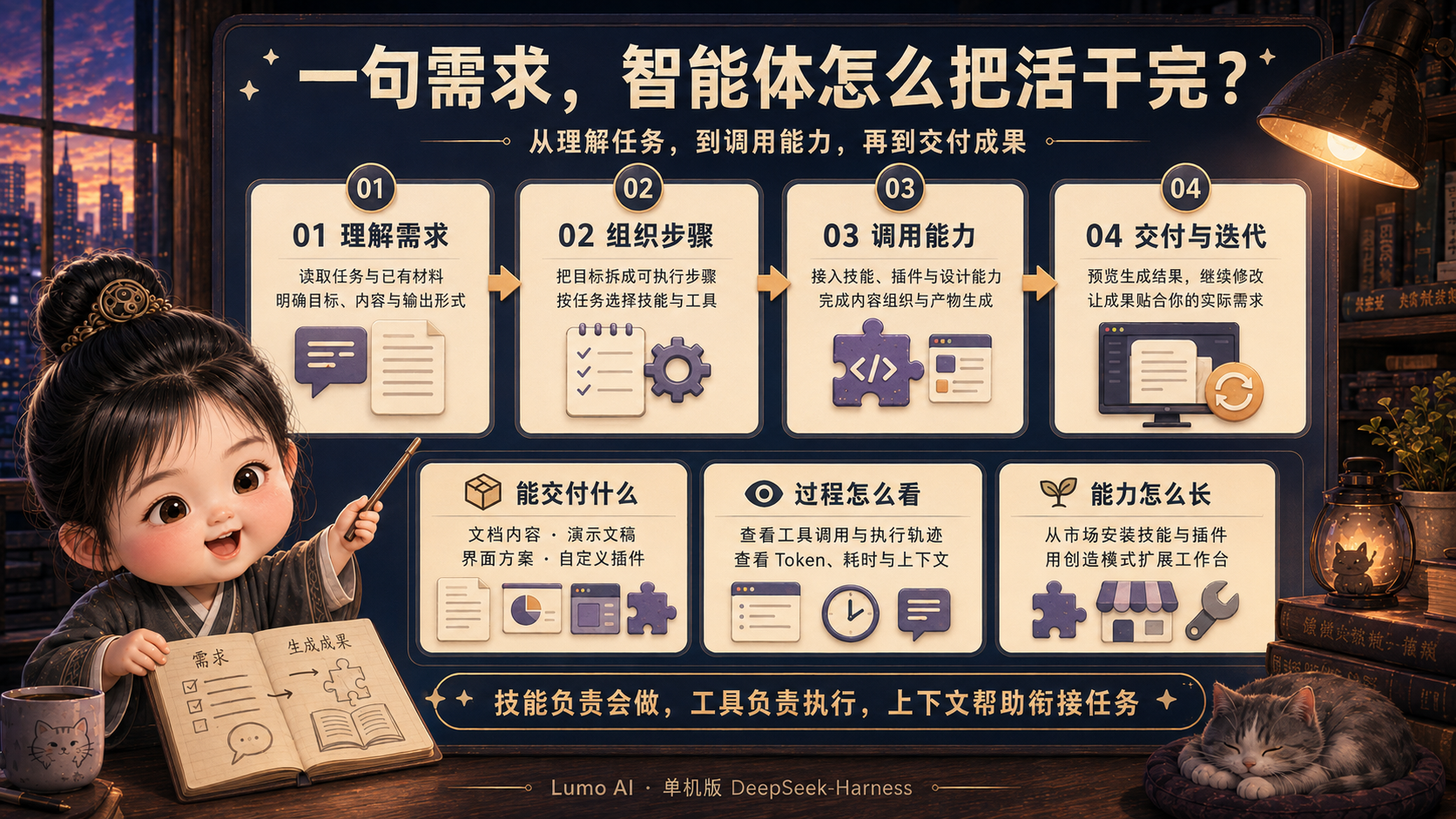 智能体能力与工作流程