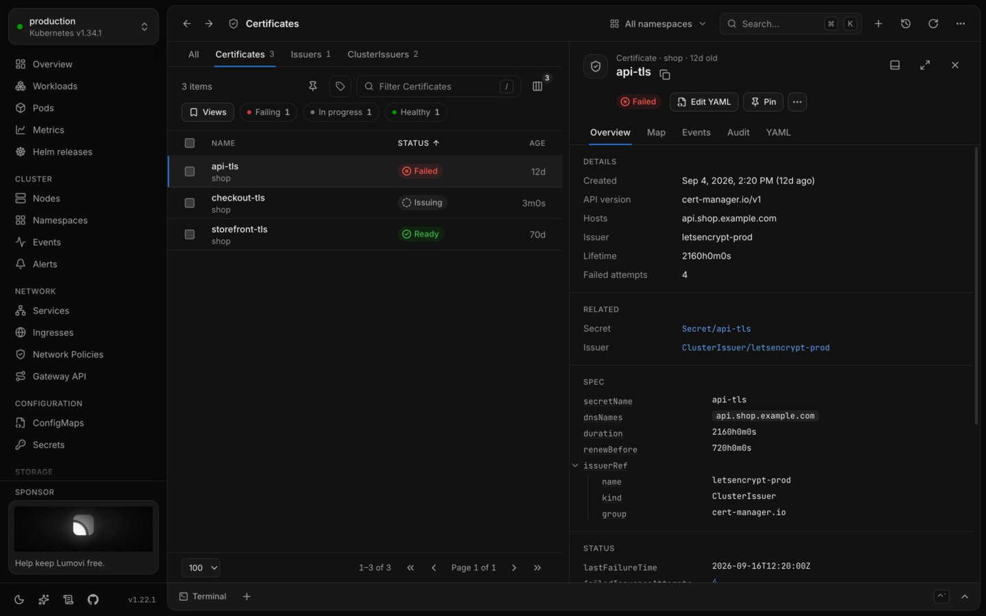 A custom resource
