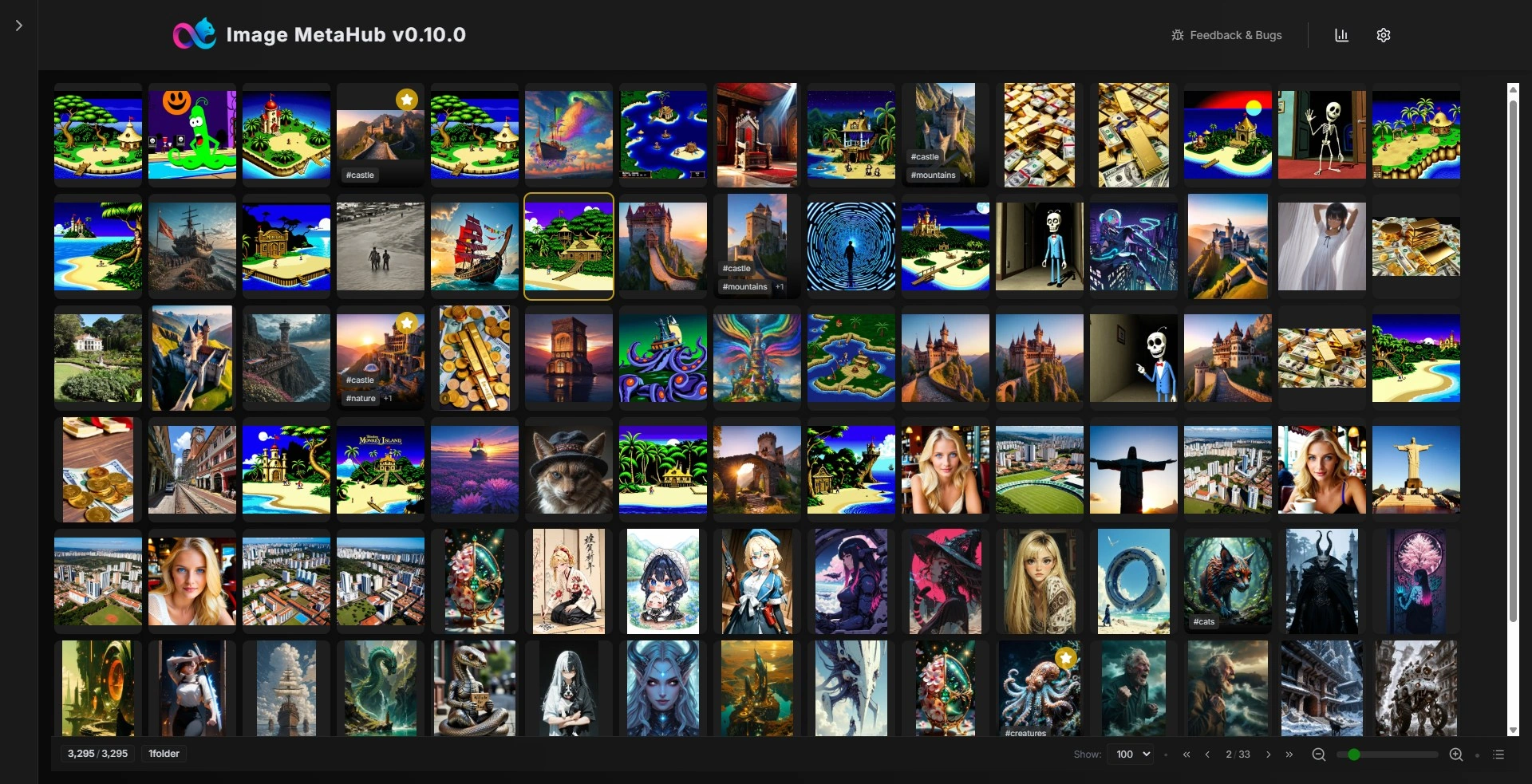 Browsing and filters