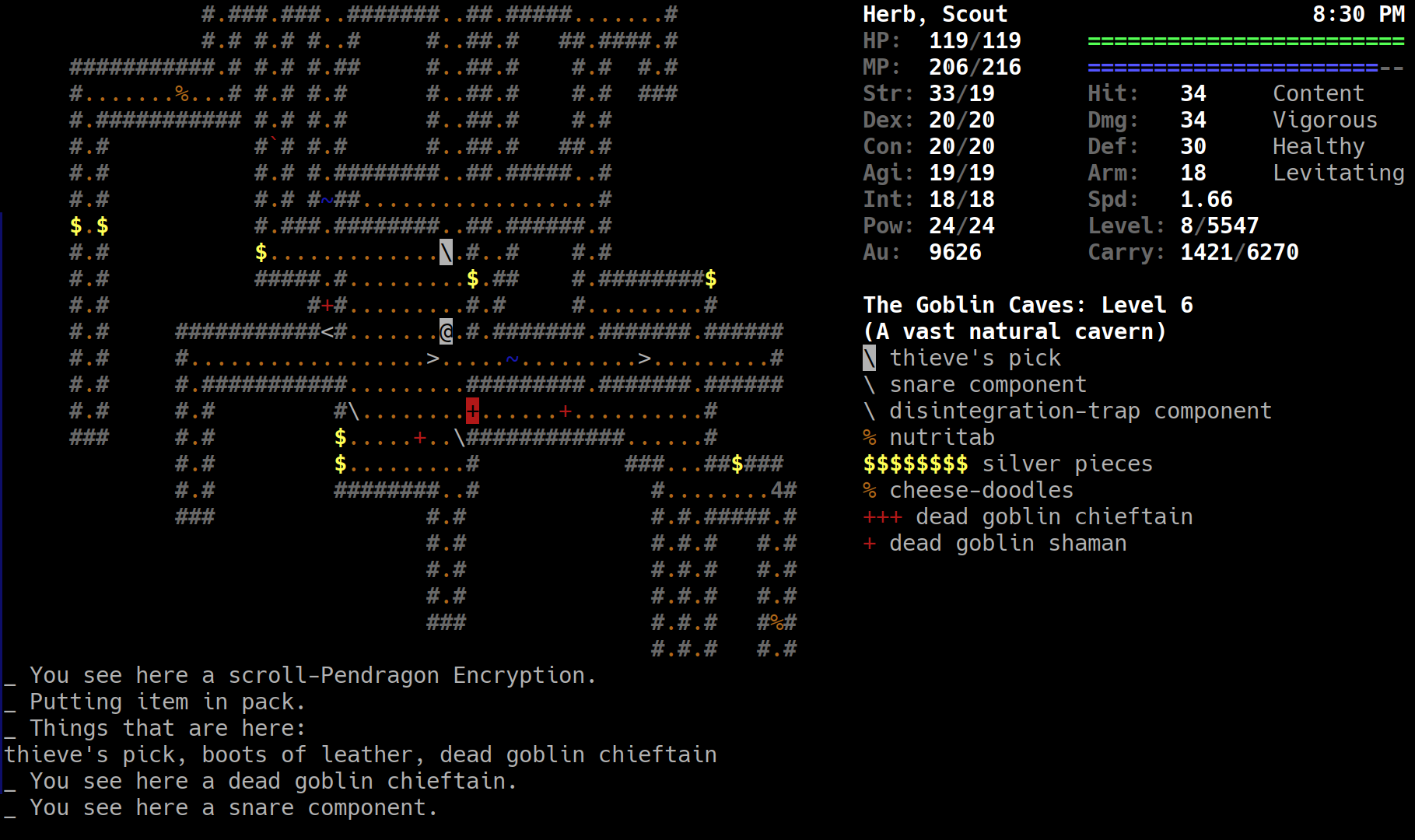 Screenshot of Omega