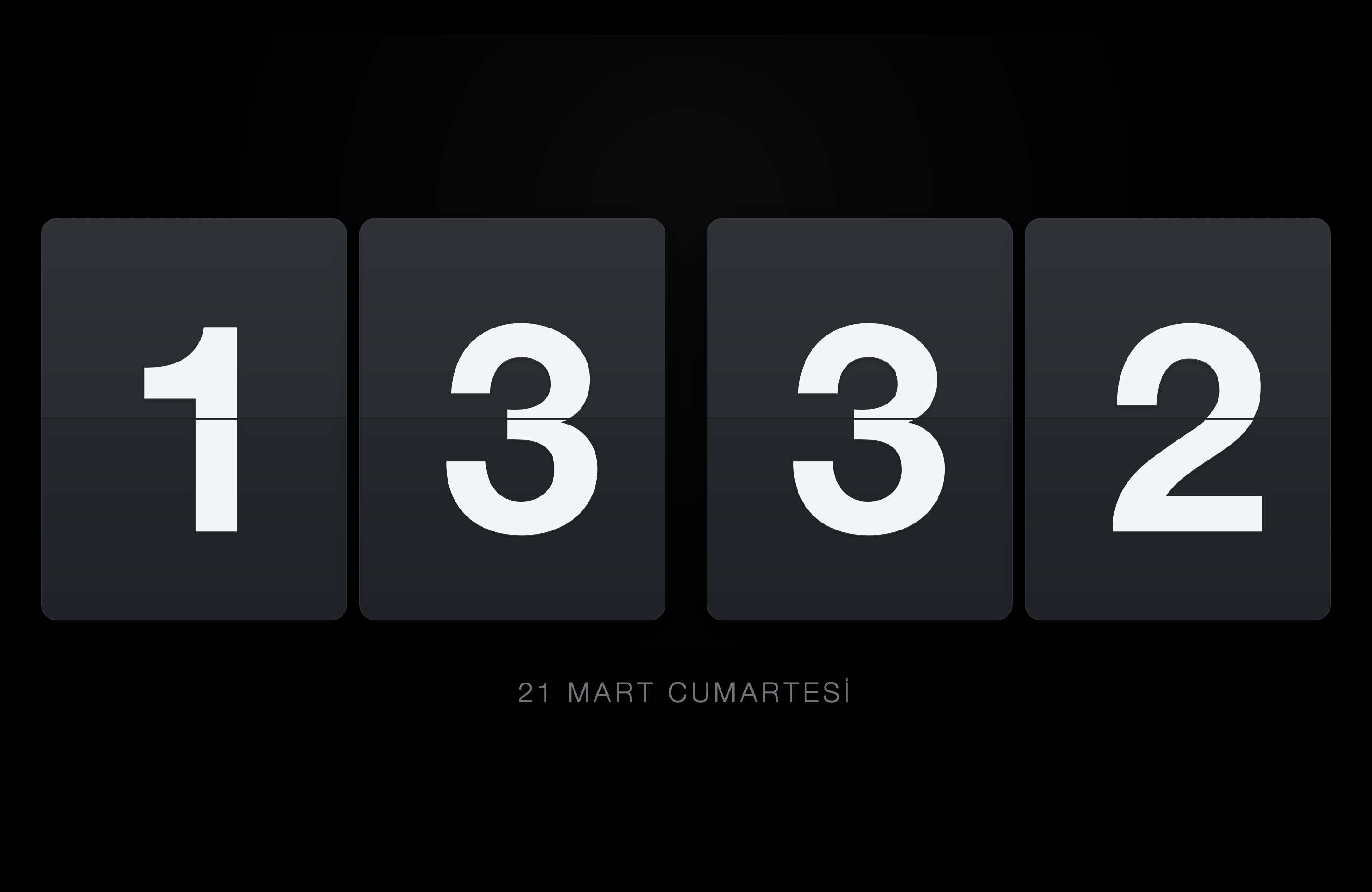 Koyu Tema Ekran Görüntüsü