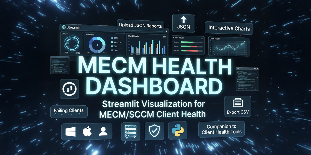 MECM Dashboard