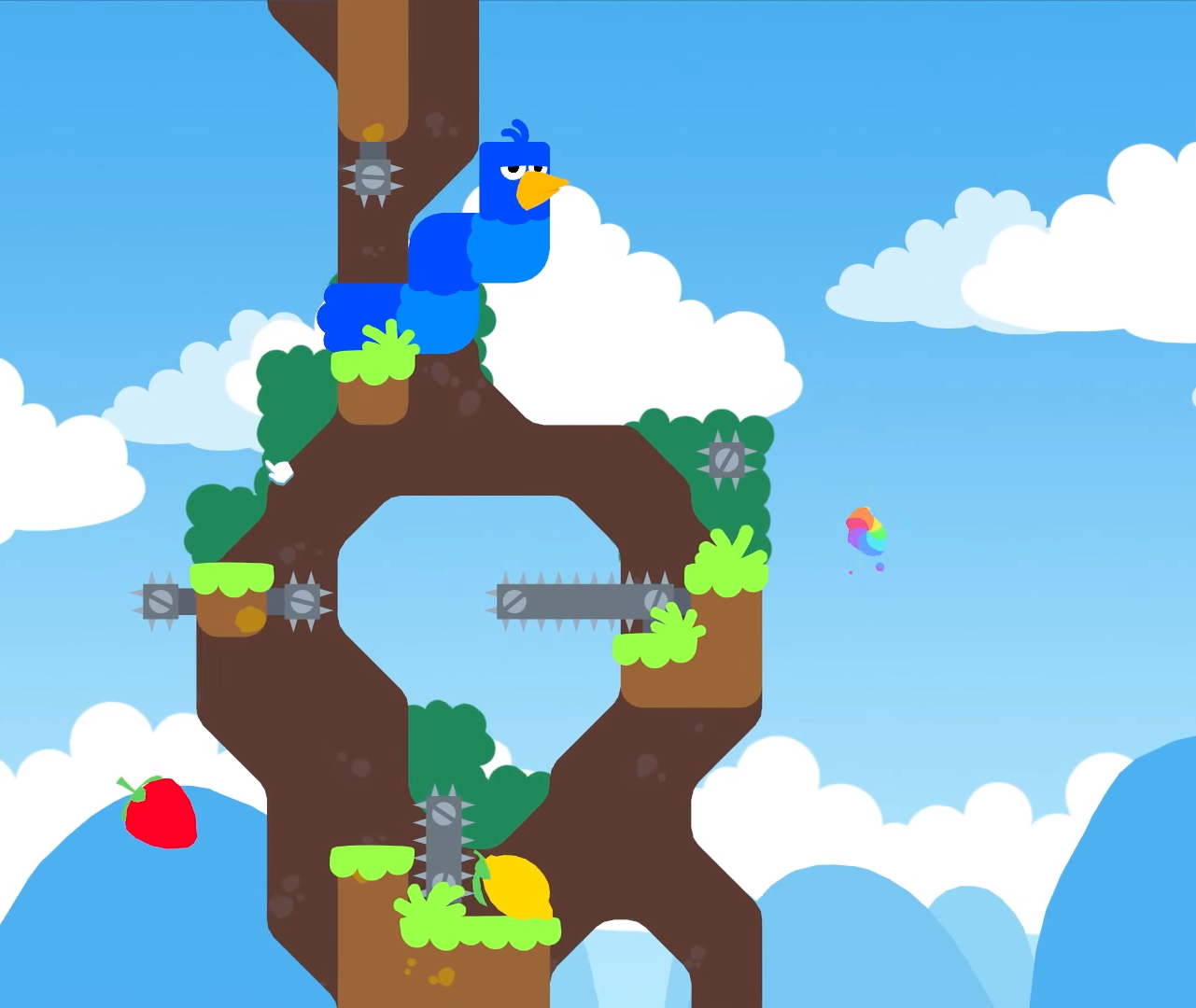 Original Snakebird game