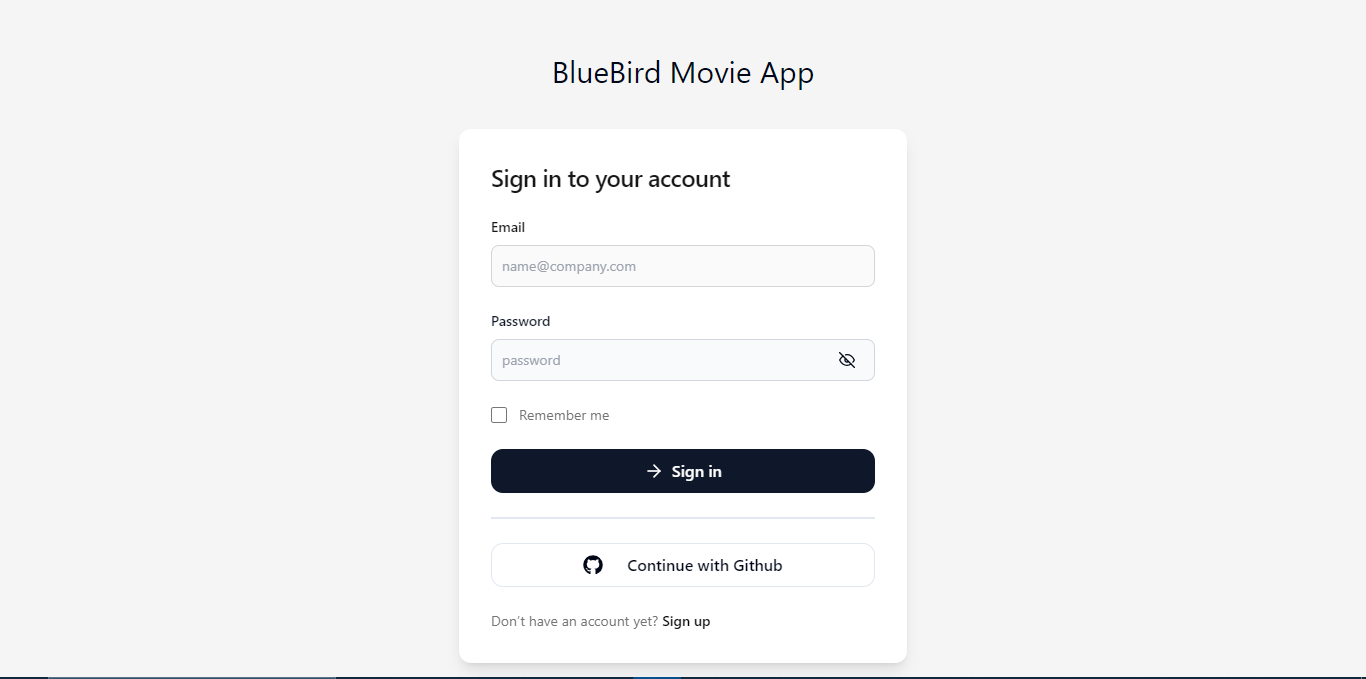 Login/Signup