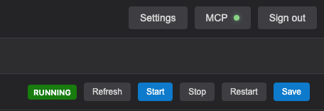 MCP connected on SamiGPT