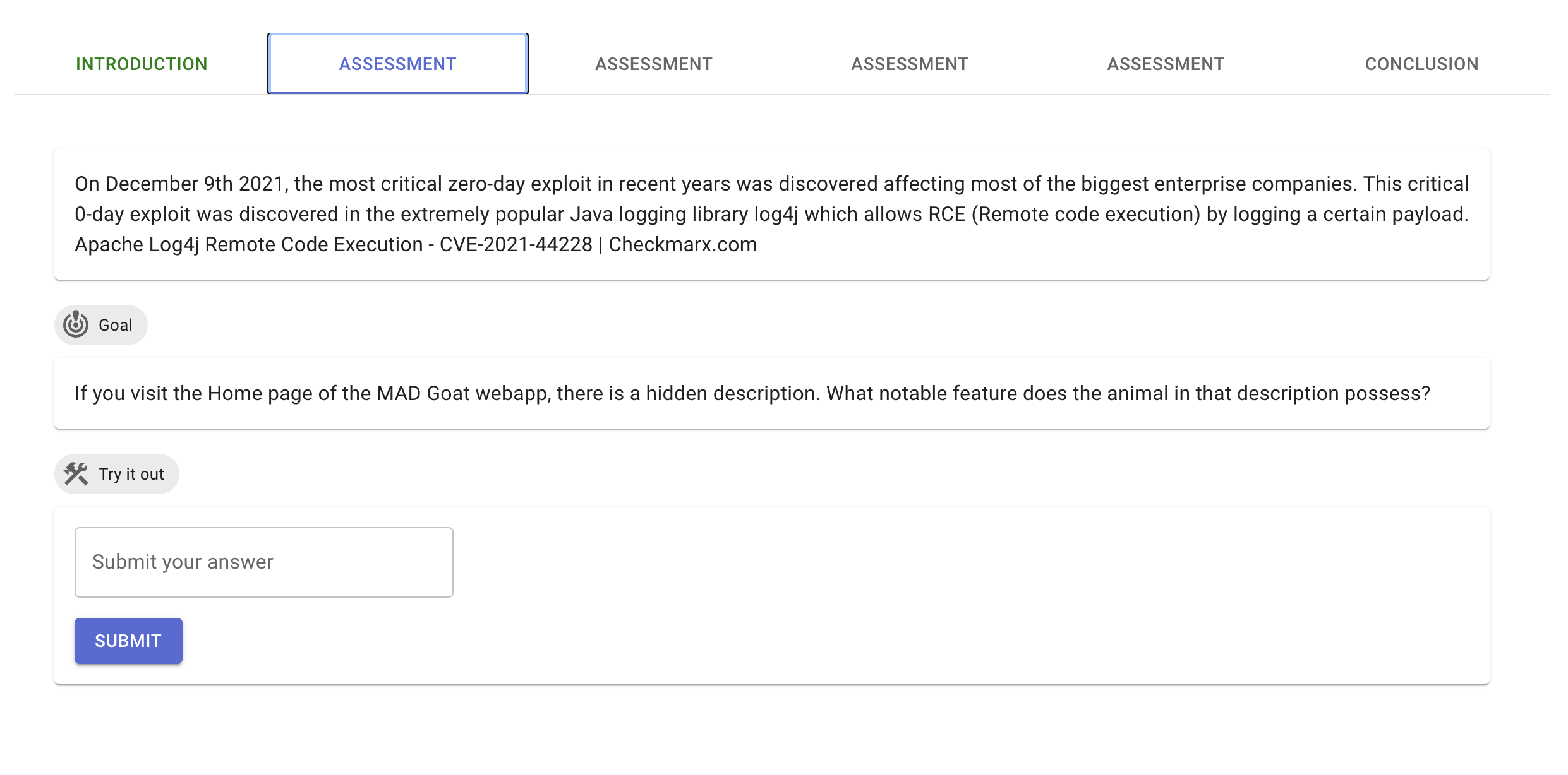 MAD Goat Project · GitHub