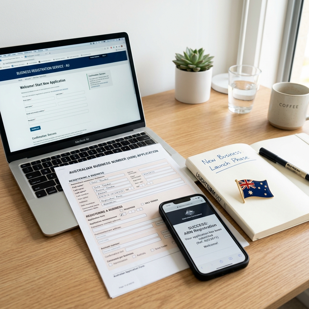 ABN and TFN registration for new business