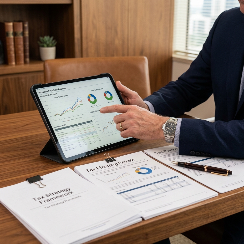 Reviewing investment performance for tax planning