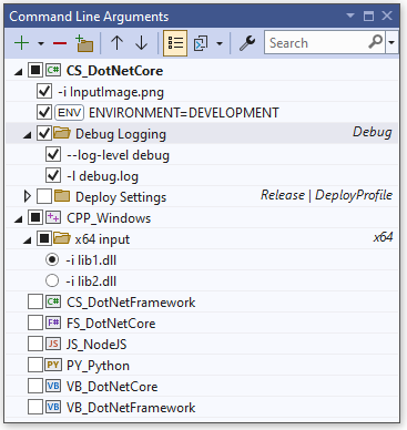 Smart Command Line Arguments VS2022 - Visual Studio Marketplace