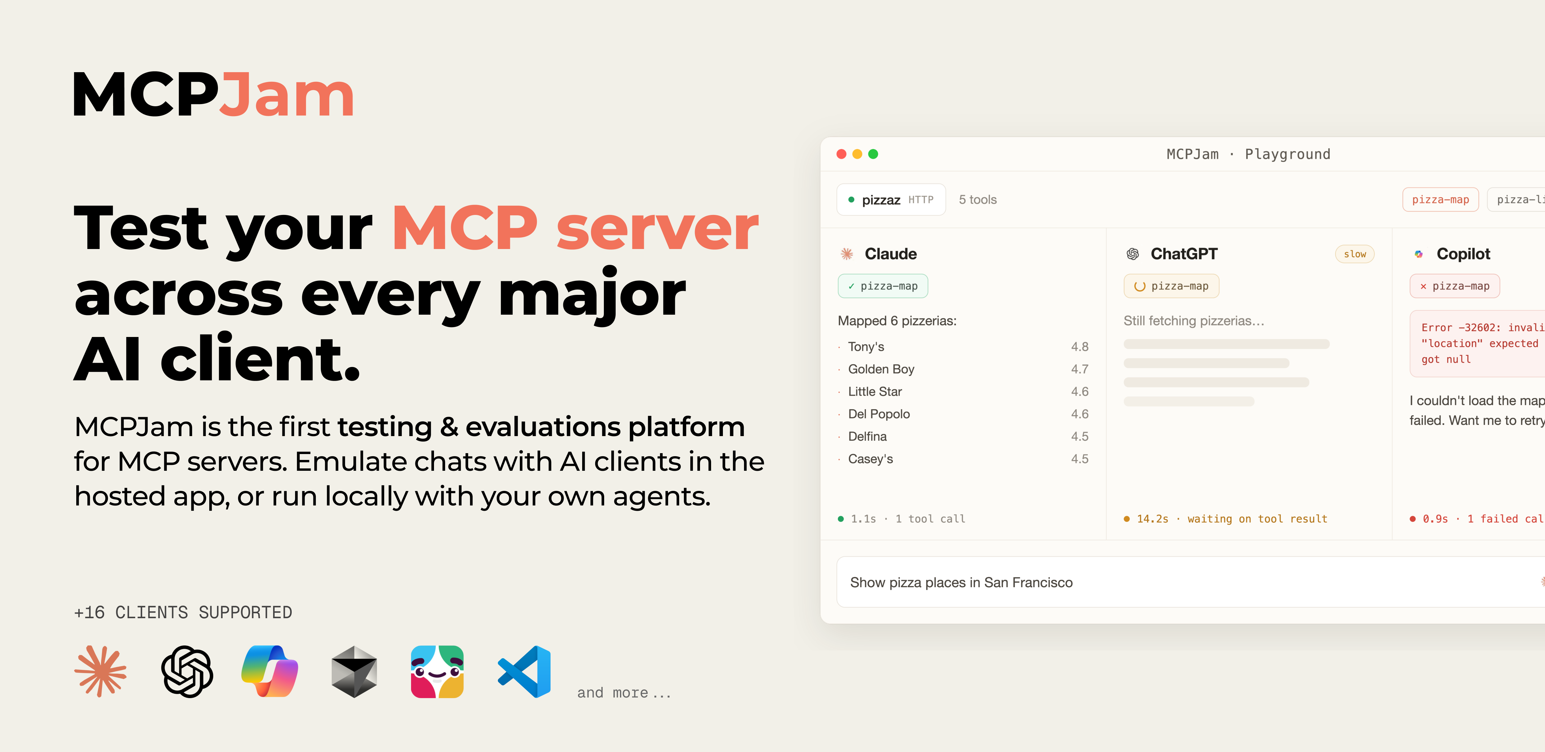 MCPJam Inspector banner