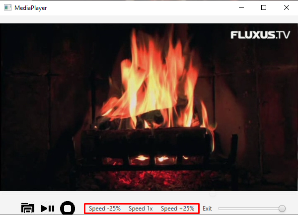 Changing playback speed gif