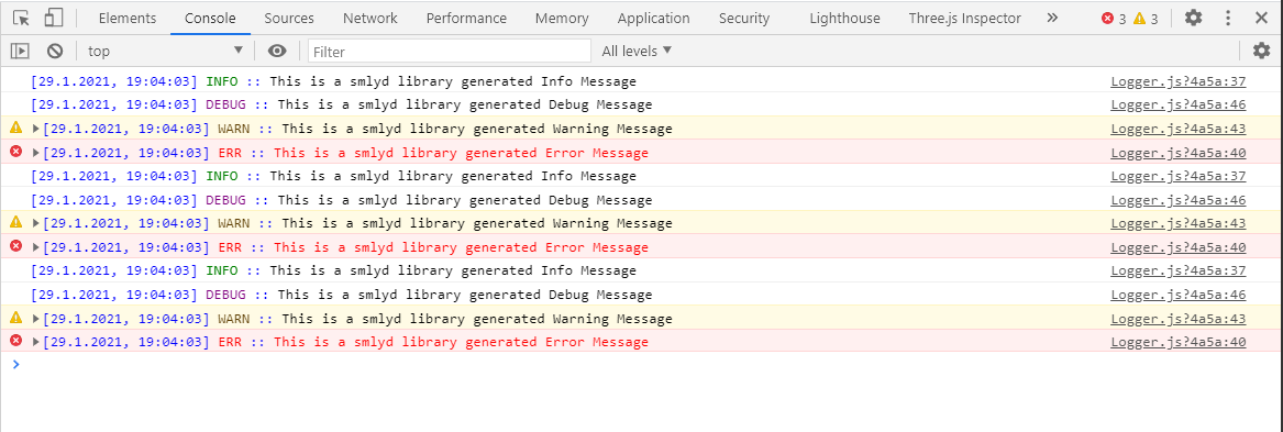 Library Commong Logging API usage - from smyld.org site