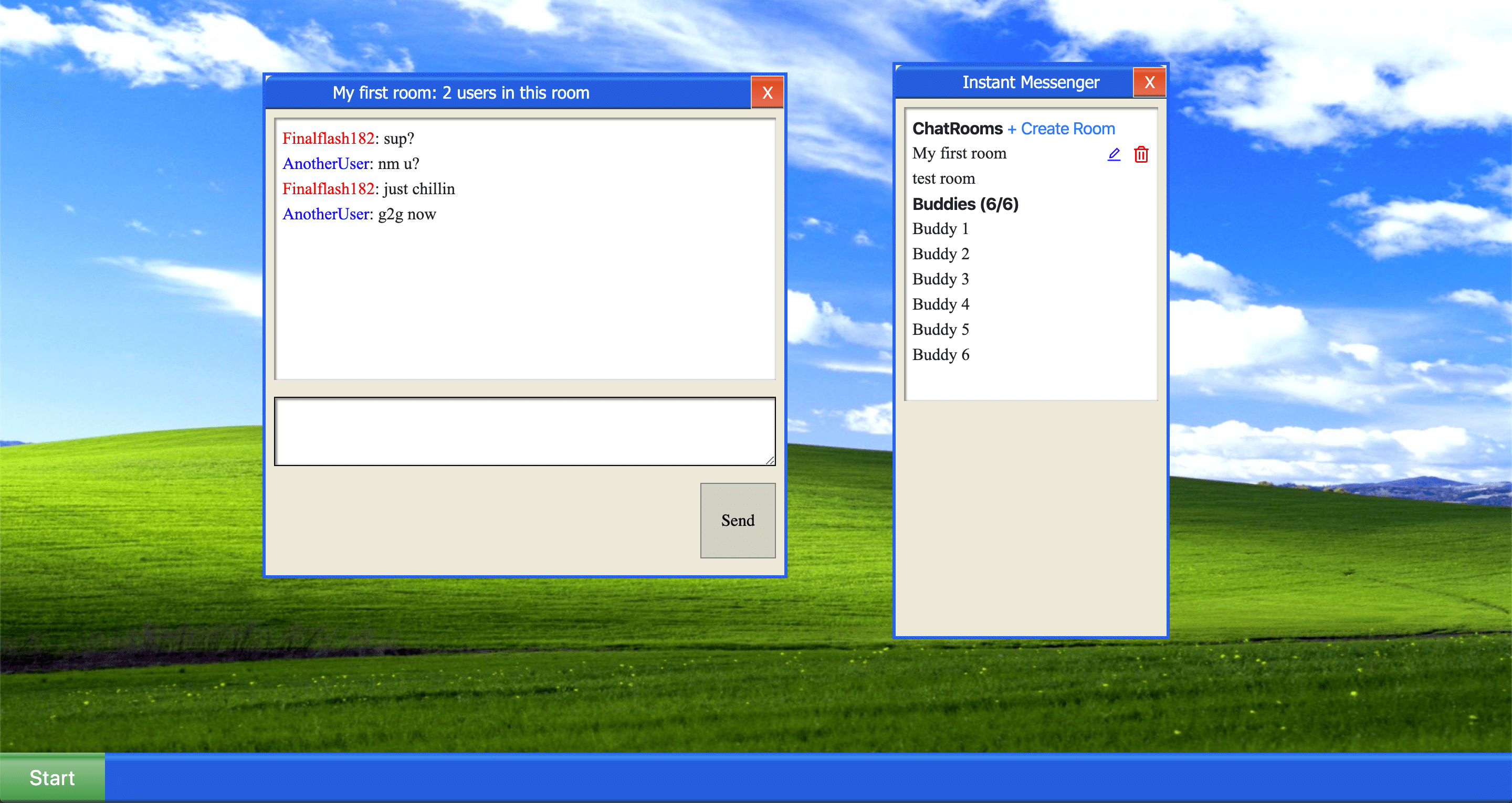 P4 Client GitHub - MGC3/p4-chat-client: An AOL Instant Messenger inspired chat ...